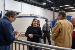 January 12, 2023: Senator Amanda Cappelletti attends the 2023 Farm Show