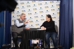 January 12, 2023: Senator Amanda Cappelletti attends the 2023 Farm Show