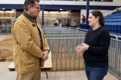 January 12, 2023: Senator Amanda Cappelletti attends the 2023 Farm Show