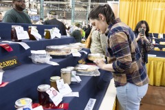 January 12, 2024: Sen. Cappelletti visited the PA Farm Show today and interviewed Agriculture Secretary Russell Redding before capping the day with a blue ribbon in the annual Celebrity Cow Milking Contest.   Sen. Cappelletti, along with teammates Sens. Vogel and Rothman, as well as local news anchor Valerie Pritchett, produced 1.45 lbs of milk from a cow named “Molly” to earn the championship.