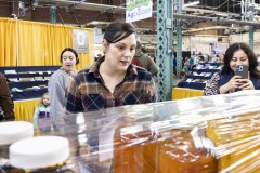 January 12, 2024: Sen. Cappelletti visited the PA Farm Show today and interviewed Agriculture Secretary Russell Redding before capping the day with a blue ribbon in the annual Celebrity Cow Milking Contest.   Sen. Cappelletti, along with teammates Sens. Vogel and Rothman, as well as local news anchor Valerie Pritchett, produced 1.45 lbs of milk from a cow named “Molly” to earn the championship.