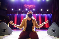 February 22, 2022: Senator Amanda Cappelletti tours  Ardmore Music Hall