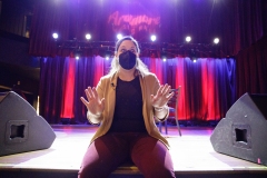 February 22, 2022: Senator Amanda Cappelletti tours  Ardmore Music Hall