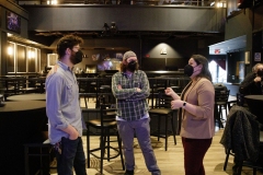 February 22, 2022: Senator Amanda Cappelletti tours  Ardmore Music Hall