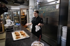 September 26, 2022: Senator Amanda Cappelletti Tours Aux Petits Delices, a bakery in Wayne, PA.