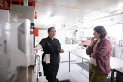 September 26, 2022: Senator Amanda Cappelletti Tours Aux Petits Delices, a bakery in Wayne, PA.
