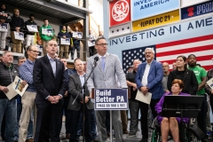 October 10, 2023: Senator Cappelletti and Senate Democrats Promote Quality and Opportunity with Build Better PA.