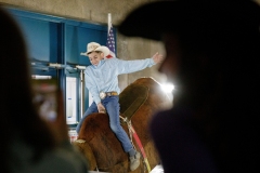 January 14, 2022: Senators Amanda Cappelletti and Sharif Street participate in the 2022 Celebrity Cow Milking Contest.
