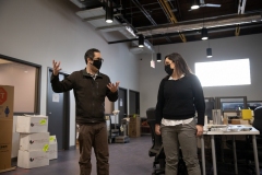 January 28, 2021: Senator Cappelletti visits and tours Crazy Aaron’s Puttyworld .