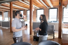 January 28, 2021: Senator Cappelletti visits and tours Crazy Aaron’s Puttyworld .