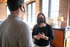 January 28, 2021: Senator Cappelletti visits and tours Crazy Aaron’s Puttyworld .