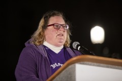 October 17, 2023: Senator Cappelletti joined Senate and House colleagues, advocates, and victims tonight for a Pennsylvania Coalition Against Domestic Violence Memorial Vigil on the steps of the Capitol.