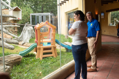 July 29, 2021:  Sen. Cappelletti tours Elmwood Park Zoo