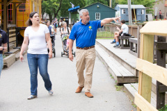 July 29, 2021:  Sen. Cappelletti tours Elmwood Park Zoo