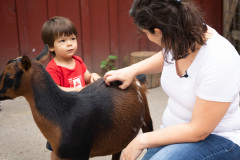 July 29, 2021:  Sen. Cappelletti tours Elmwood Park Zoo