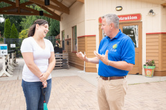 July 29, 2021:  Sen. Cappelletti tours Elmwood Park Zoo