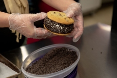 February 21, 2023: Senator Amanda Cappelletti visits Frosty Falls Ice Cream