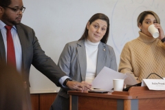 March 3, 2025: Senator Cappelletti hosts her annual Good Government Summit at Villanova University Law School. At the event, high school students are invited to be “Senators for the day” and participate in mock committee hearings to debate, amend, and vote on bills before they reenact a full Senate session to consider if the bills should become law. This year’s theme was Criminal Justice Reform.