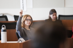 March 3, 2025: Senator Cappelletti hosts her annual Good Government Summit at Villanova University Law School. At the event, high school students are invited to be “Senators for the day” and participate in mock committee hearings to debate, amend, and vote on bills before they reenact a full Senate session to consider if the bills should become law. This year’s theme was Criminal Justice Reform.