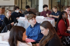 March 3, 2025: Senator Cappelletti hosts her annual Good Government Summit at Villanova University Law School. At the event, high school students are invited to be “Senators for the day” and participate in mock committee hearings to debate, amend, and vote on bills before they reenact a full Senate session to consider if the bills should become law. This year’s theme was Criminal Justice Reform.