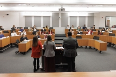 March 3, 2025: Senator Cappelletti hosts her annual Good Government Summit at Villanova University Law School. At the event, high school students are invited to be “Senators for the day” and participate in mock committee hearings to debate, amend, and vote on bills before they reenact a full Senate session to consider if the bills should become law. This year’s theme was Criminal Justice Reform.