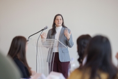 March 3, 2025: Senator Cappelletti hosts her annual Good Government Summit at Villanova University Law School. At the event, high school students are invited to be “Senators for the day” and participate in mock committee hearings to debate, amend, and vote on bills before they reenact a full Senate session to consider if the bills should become law. This year’s theme was Criminal Justice Reform.