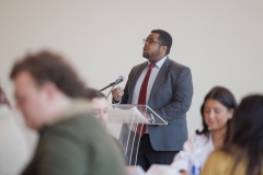 March 3, 2025: Senator Cappelletti hosts her annual Good Government Summit at Villanova University Law School. At the event, high school students are invited to be “Senators for the day” and participate in mock committee hearings to debate, amend, and vote on bills before they reenact a full Senate session to consider if the bills should become law. This year’s theme was Criminal Justice Reform.