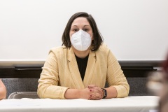 May 26, 2022: Sen. Cappelletti held a Good Government Seminar at Cabrini University in Radnor Township, Montgomery County today.  Dozens of students from local high schools adopted political persona on the right and left before debating a series of bills in committee and then voting in a mock Senate.