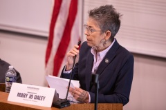 May 26, 2022: Sen. Cappelletti held a Good Government Seminar at Cabrini University in Radnor Township, Montgomery County today.  Dozens of students from local high schools adopted political persona on the right and left before debating a series of bills in committee and then voting in a mock Senate.