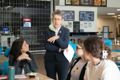 May 26, 2022: Sen. Cappelletti held a Good Government Seminar at Cabrini University in Radnor Township, Montgomery County today.  Dozens of students from local high schools adopted political persona on the right and left before debating a series of bills in committee and then voting in a mock Senate.