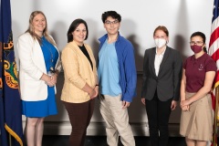 May 26, 2022: Sen. Cappelletti held a Good Government Seminar at Cabrini University in Radnor Township, Montgomery County today.  Dozens of students from local high schools adopted political persona on the right and left before debating a series of bills in committee and then voting in a mock Senate.