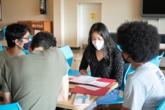 May 26, 2022: Sen. Cappelletti held a Good Government Seminar at Cabrini University in Radnor Township, Montgomery County today.  Dozens of students from local high schools adopted political persona on the right and left before debating a series of bills in committee and then voting in a mock Senate.