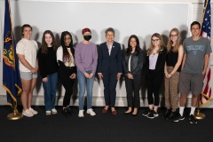 May 26, 2022: Sen. Cappelletti held a Good Government Seminar at Cabrini University in Radnor Township, Montgomery County today.  Dozens of students from local high schools adopted political persona on the right and left before debating a series of bills in committee and then voting in a mock Senate.