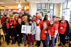 February 22, 2022: Senator Amanda Cappelletti visited and presented a citation to the employees at Weis Markets in Conshohocken, where her mom is the store manager, for Supermarket Employee Appreciation Day! Thank you to our grocery store workers across the district for the work you do everyday for our community.