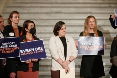 April 26, 2022: Senator Cappelletti speaks at the National Infertility Awareness Week Press Conference