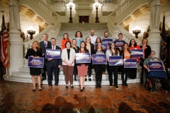 April 26, 2022: Senator Cappelletti speaks at the National Infertility Awareness Week Press Conference