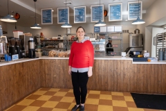 November 13, 2024: Senator Amanda Cappelletti Visits Kismet Bagels.