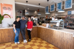 November 13, 2024: Senator Amanda Cappelletti Visits Kismet Bagels.