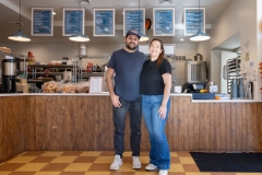 November 13, 2024: Senator Amanda Cappelletti Visits Kismet Bagels