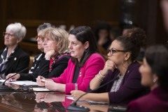 January 26, 2024: Sens. Cappelletti and Schwank, in conjunction with the Women’s Health Caucus, today hosted Alexis McGill Johnson, President and CEO of Planned Parenthood along with regional Planned Parenthood officials and advocates for a visit to the Capitol and a discussion of legislative priorities for women’s health in Pennsylvania.  The group was joined by Gov. Josh Shapiro and Dr. Valerie Arkoosh, secretary of the PA Department of Human Services.