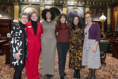 January 26, 2024: Sens. Cappelletti and Schwank, in conjunction with the Women’s Health Caucus, today hosted Alexis McGill Johnson, President and CEO of Planned Parenthood along with regional Planned Parenthood officials and advocates for a visit to the Capitol and a discussion of legislative priorities for women’s health in Pennsylvania.  The group was joined by Gov. Josh Shapiro and Dr. Valerie Arkoosh, secretary of the PA Department of Human Services.