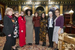 January 26, 2024: Sens. Cappelletti and Schwank, in conjunction with the Women’s Health Caucus, today hosted Alexis McGill Johnson, President and CEO of Planned Parenthood along with regional Planned Parenthood officials and advocates for a visit to the Capitol and a discussion of legislative priorities for women’s health in Pennsylvania.  The group was joined by Gov. Josh Shapiro and Dr. Valerie Arkoosh, secretary of the PA Department of Human Services.