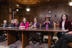 January 26, 2024: Sens. Cappelletti and Schwank, in conjunction with the Women’s Health Caucus, today hosted Alexis McGill Johnson, President and CEO of Planned Parenthood along with regional Planned Parenthood officials and advocates for a visit to the Capitol and a discussion of legislative priorities for women’s health in Pennsylvania.  The group was joined by Gov. Josh Shapiro and Dr. Valerie Arkoosh, secretary of the PA Department of Human Services.
