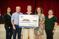 August 16, 2023: Senator Amanda M. Cappelletti presents a $104,000 state grant for a community literacy initiative awarded to the Literacy Council of Norristown in Norristown.