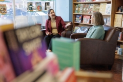 November 18, 2024: Senator Amanda Cappelletti visits Main Point Books.