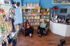 November 18, 2024: Senator Amanda Cappelletti visits Main Point Books.