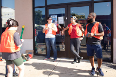 September 18, 2021: Sen. Cappelletti organized a Saturday morning clean-up of West Main Street in Norristown near her district office. Volunteers picked up litter, swept sidewalks and parking lots, weeded flower beds and hauled away more than two dozen bags of trash.