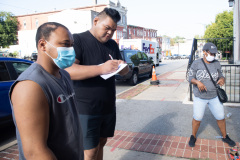 September 18, 2021: Sen. Cappelletti organized a Saturday morning clean-up of West Main Street in Norristown near her district office. Volunteers picked up litter, swept sidewalks and parking lots, weeded flower beds and hauled away more than two dozen bags of trash.