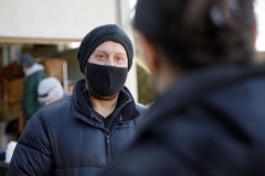 December 23, 2021:  Senator Cappelletti tours Martha’s Choice Marketplace.