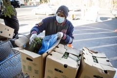 December 23, 2021:  Senator Cappelletti tours Martha’s Choice Marketplace.
